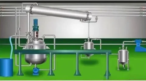 Epoxy resin production line