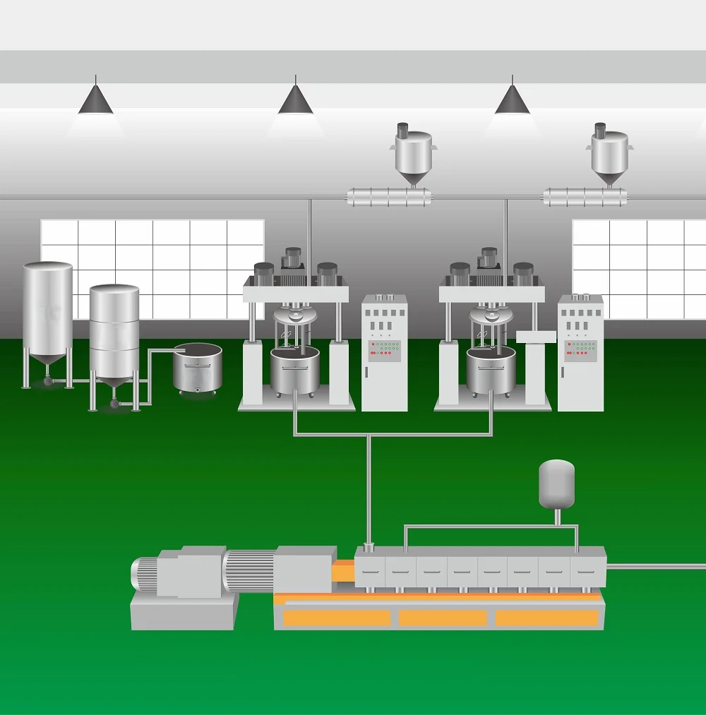 silicone sealant mixing machine