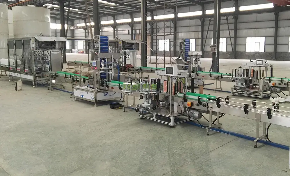 Filling machine for agrochemical