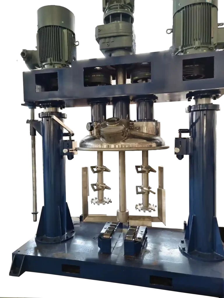 three shaft mixing machine