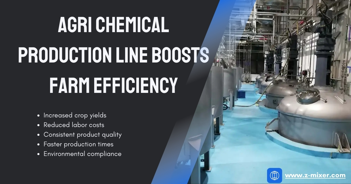 Agri Chemical Production Line Boosts Farm Efficiency