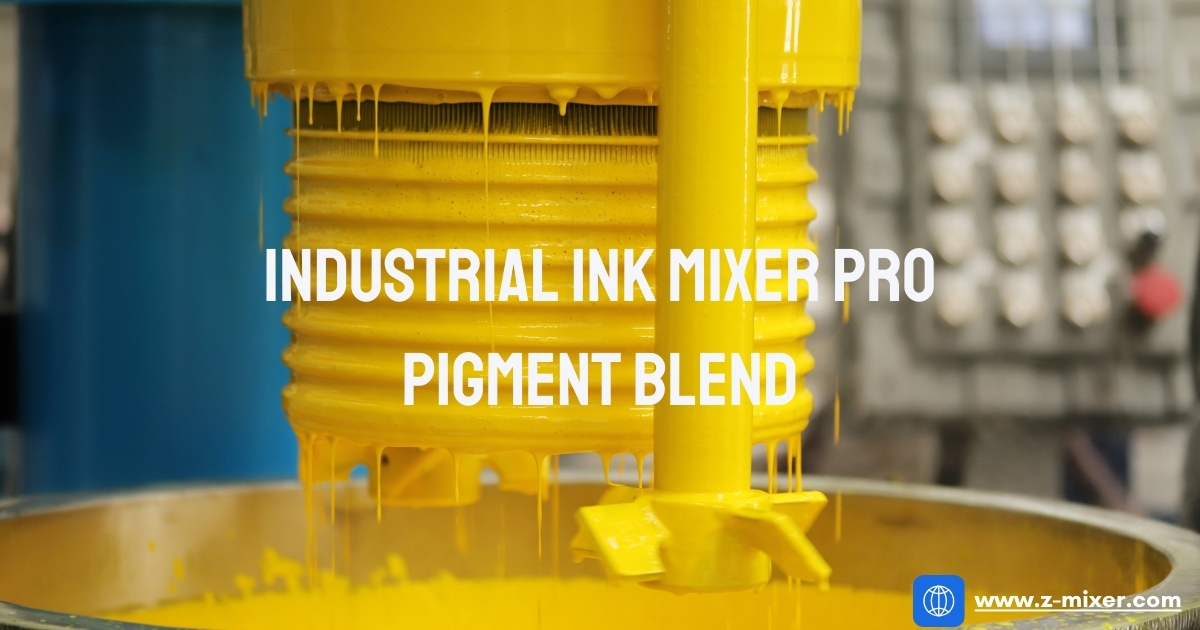 Industrial Ink Mixer Pro Pigment Blend