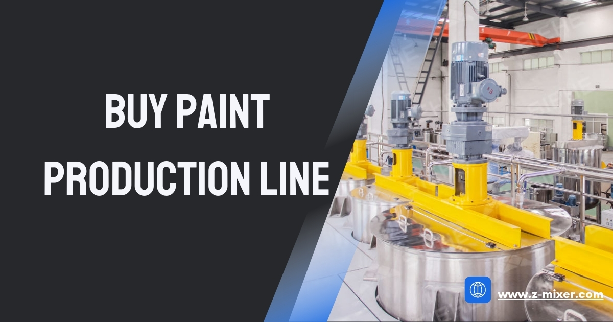 Buy Paint Production Line