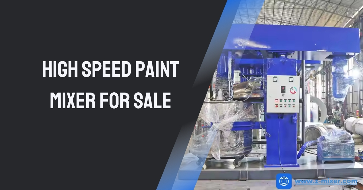 High Speed Paint Mixer For Sale