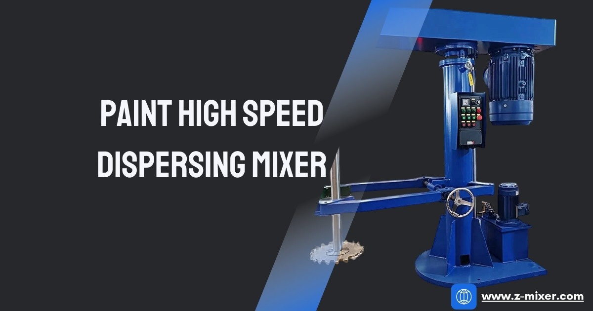 Paint High Speed Dispersing Mixer