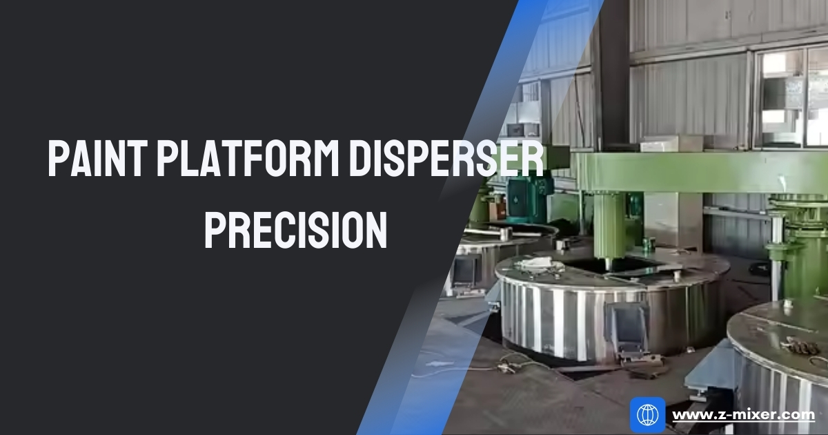 Paint Platform Disperser Precision