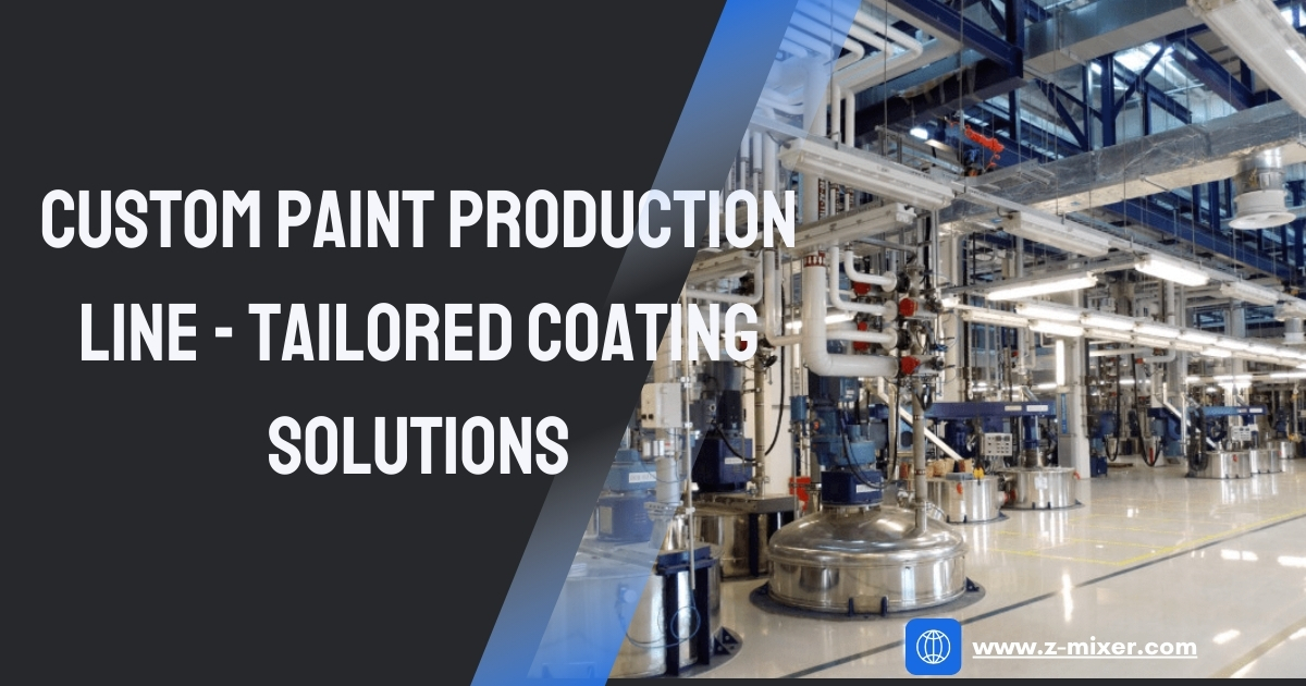 Custom Paint Production Line solutions