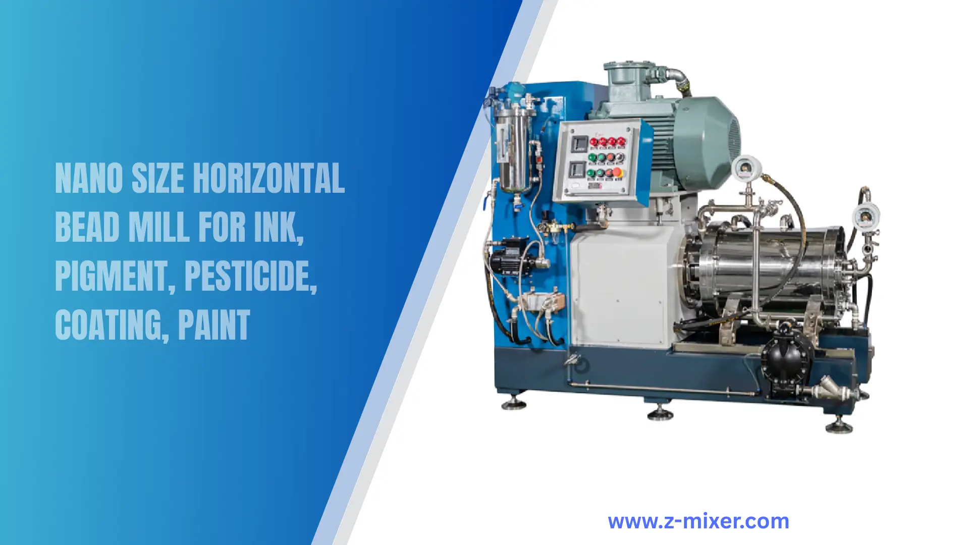 Z-MIXER Bead Mill for Titanium Dioxide machine